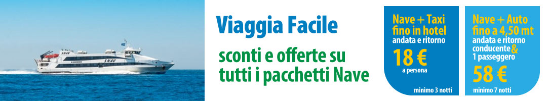Sconti pacchetti nave per Ischia