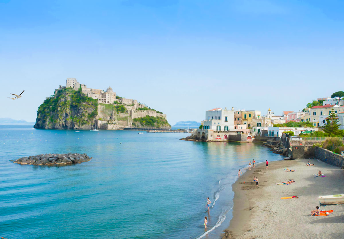 sppiaggia del muro rotto Ischia